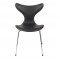 Arne Jacobsen Liljen, 3108, nypolstret i sort classic læder