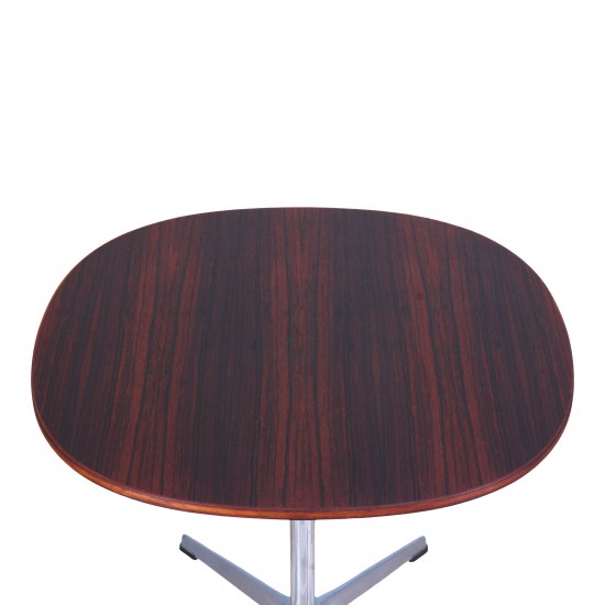 Arne Jacobsen cirkulært coffee table i palisander