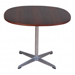 Arne Jacobsen cirkulært coffee table i palisander