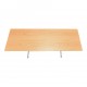 Arne Jacobsen Coffee table with newly renovated oak wood table top