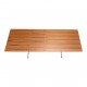 Arne Jacobsen Sofabord med ny renoveret plade af teak