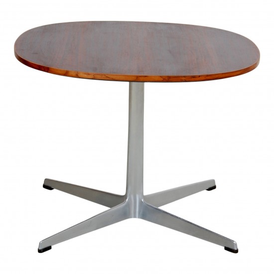Arne Jacobsen coffee table made of Rosewood Ø60Cm