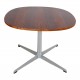 Arne Jacobsen coffee table made of Rosewood Ø60Cm