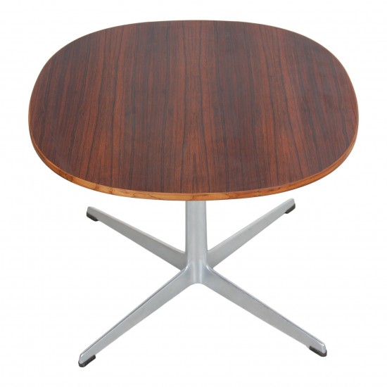 Arne Jacobsen coffee table made of Rosewood Ø60Cm