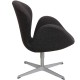 Arne Jacobsen Svanestol i mørkegråt uldstof 2006