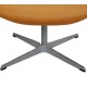 Arne Jacobsen Svanen stol i gult stof