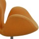 Arne Jacobsen Svanen stol i gult stof