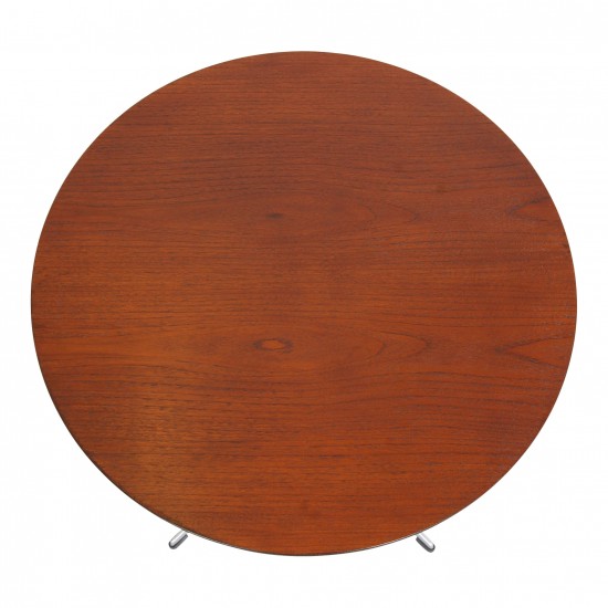 Arne Jacobsen Teak Café table Ø:75