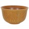 Axel Salto Yellow/brown bowl '20723' Ø: 8 Cm