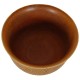 Axel Salto Yellow/brown bowl '20723' Ø: 8 Cm