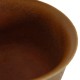 Axel Salto Yellow/brown bowl '20723' Ø: 8 Cm
