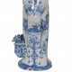  Bjørn Wiinblad ceramic figurine. "Summer" in blue "The Seasons"
