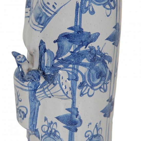  Bjørn Wiinblad ceramic figurine. "Summer" in blue "The Seasons"