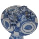  Bjørn Wiinblad ceramic figurine. "Summer" in blue "The Seasons"