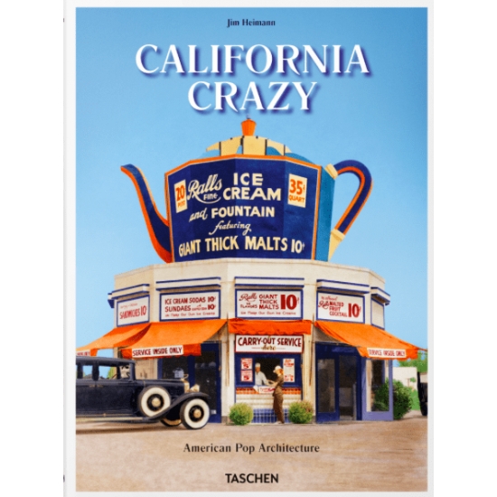 Jim Heimann "California Crazy" Essay book with photos of California's eccentric architecture