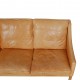 Børge Mogensen 3.pers sofa 2209 i patineret natur læder