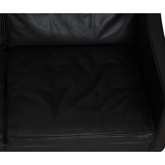 Børge Mogensen 3.seater sofa 2209 in black leather