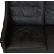 Børge Mogensen 3.seater sofa 2209 in black leather