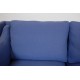 Børge Mogensen 2.seat sofa 2212 in blue fabric 