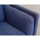 Børge Mogensen 2.seat sofa 2212 in blue fabric 