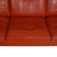 Børge Mogensen 2213 3.pers sofa in cognac leather with patina