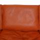 Børge Mogensen 2213 3.pers sofa in cognac leather with patina