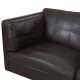 Børge Mogensen 2.seater sofa model 2442 in brown leather