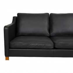 Ombetrækning af Børge Mogensen 2323 3.per sofa i læder Ombetrækning af Børge Mogensen 2323 3.per sofa i læder