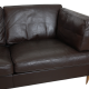 Børge Mogensen 3.seater sofa model 2443 in brown leather