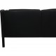 Børge Mogensen 2213 3.personers sofa i sort læder