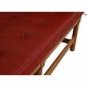 Børge Mogensen Spoke-back sofa in red leather