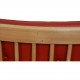 Børge Mogensen Spoke-back sofa in red leather