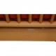 Børge Mogensen Spoke-back sofa in red leather
