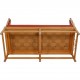 Børge Mogensen Spoke-back sofa in red leather