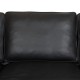 Børge Mogensen 3.seater sofa 2213 in original black leather from 2007
