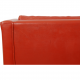 Børge Mogensen 2204 Wingchair in red leather
