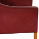 Børge Mogensen 2207 Lounge chair in indian red anilin leather