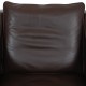 Børge Mogensen 2207 loungechair in brown leather