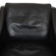 Børge Mogensen Lounge chair model 2207 in black leather