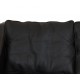 Børge Mogensen 2.seater sofa 2208 in black leather