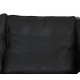 Børge Mogensen 2.seater sofa 2208 in black leather