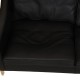 Børge Mogensen 2.seater sofa 2208 in black leather