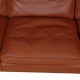 Børge Mogensen 3-personers 2209 sofa i brunt læder