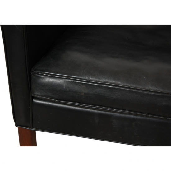 Børge Mogensen 2209 3.personers sofa i sort læder