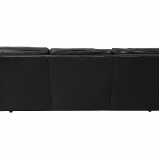 Børge Mogensen 2209 3.personers sofa i sort læder