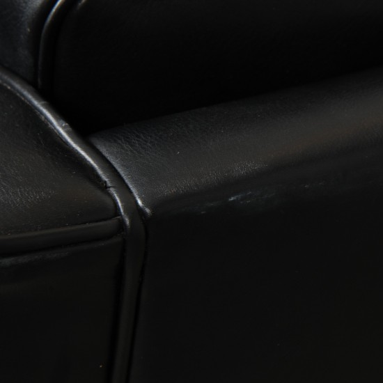 Børge Mogensen 2209 3.personers sofa i sort læder