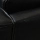 Børge Mogensen 2209 3.personers sofa i sort læder