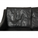 Børge Mogensen 2209 3.personers sofa i sort læder