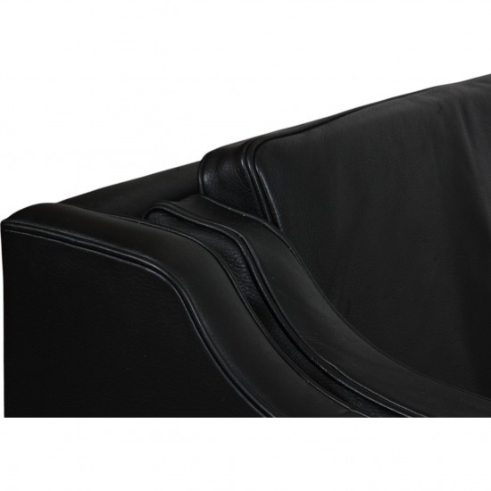 Børge Mogensen 2212 sofa i sort læder