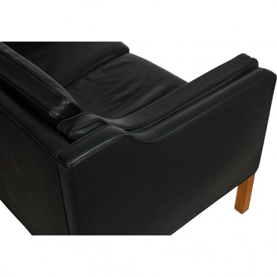 Børge Mogensen 2212 sofa i sort læder